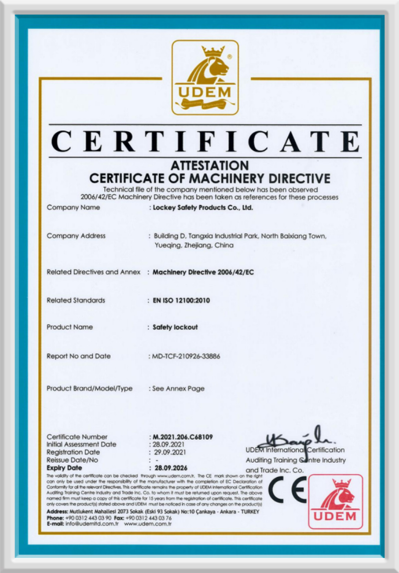 CE Certificate