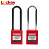 Lockout Tagout Cadenas de sécurité à anse en plastique de 76 mm de long P76P