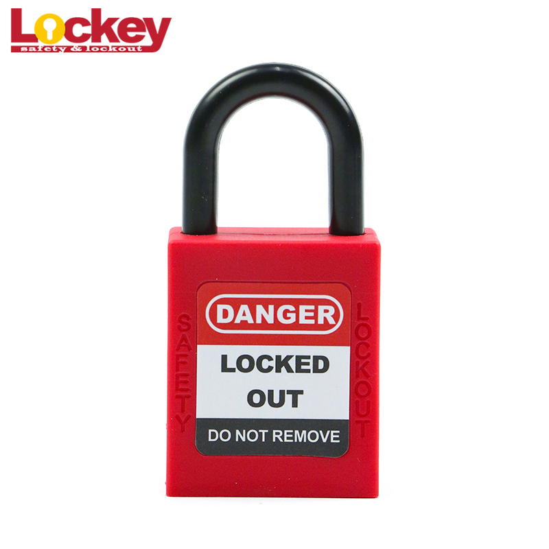 Cadenas de sécurité Loto 25 mm à anse courte en nylon CP25P